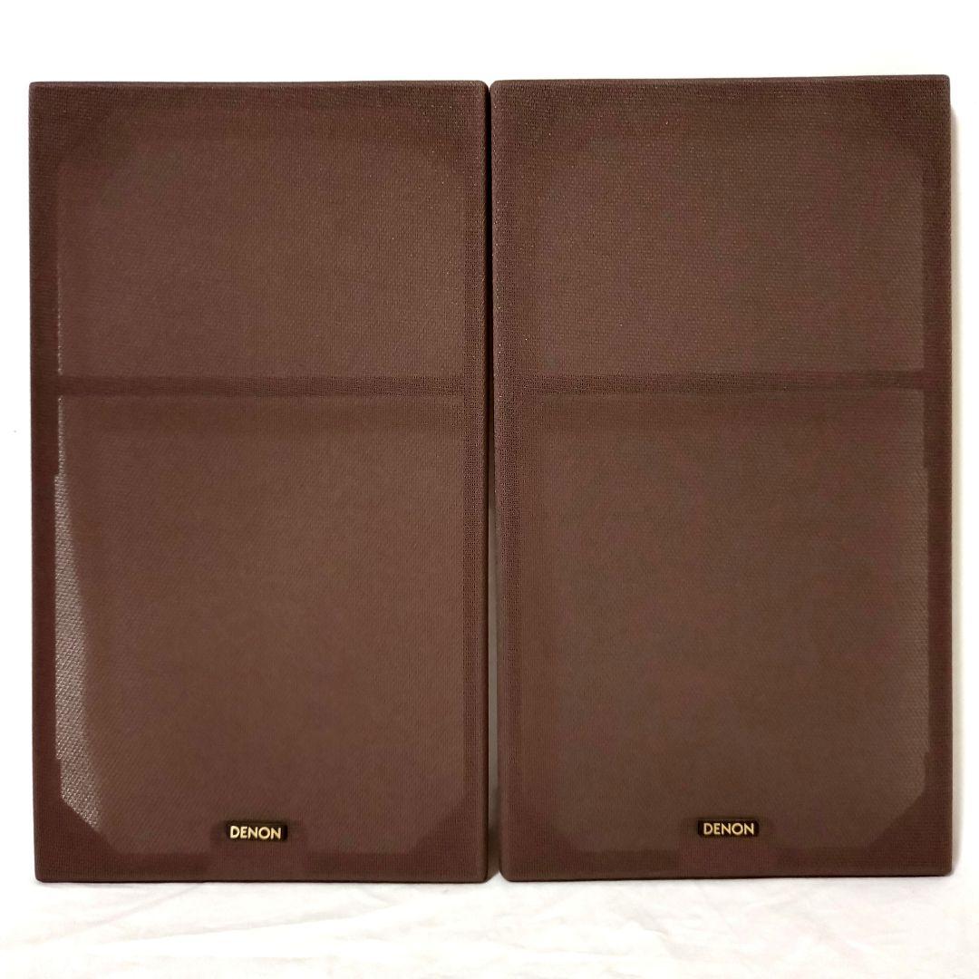 美品　DENON　デノン　SC-E232　スピーカー　ブックシェルフ型　2way