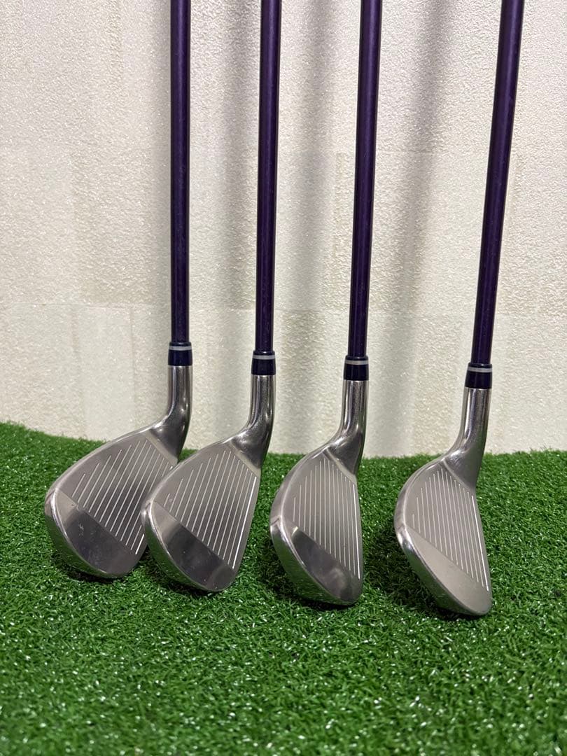 レディース人気！ONOFFオノフ アイアンセット4本 フレックスL