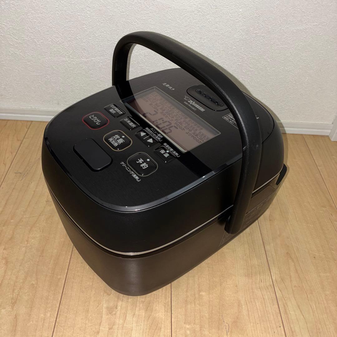 【極美品】象印 炊飯ジャー NW-PH10E2 圧力IH 5.5合 炎舞炊き