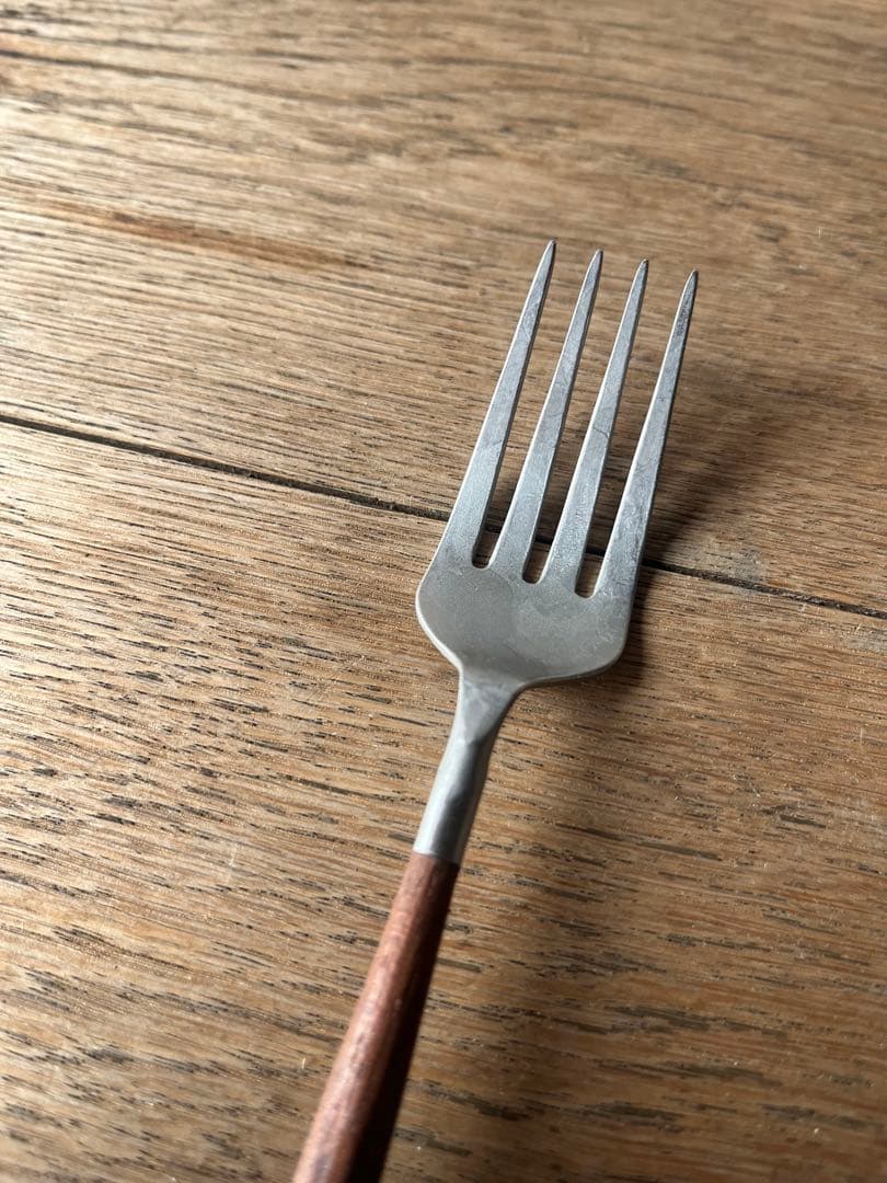 机上工芸舎　湯浅記央　カトラリー　ディナースプーン　ディナーフォーク　セット　⓵