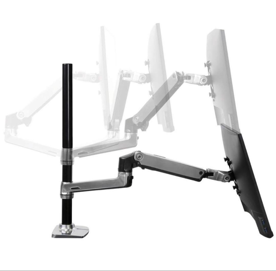 ERGOTRON LX デュアルアーム　長身ポール(アルミ)45-549-026