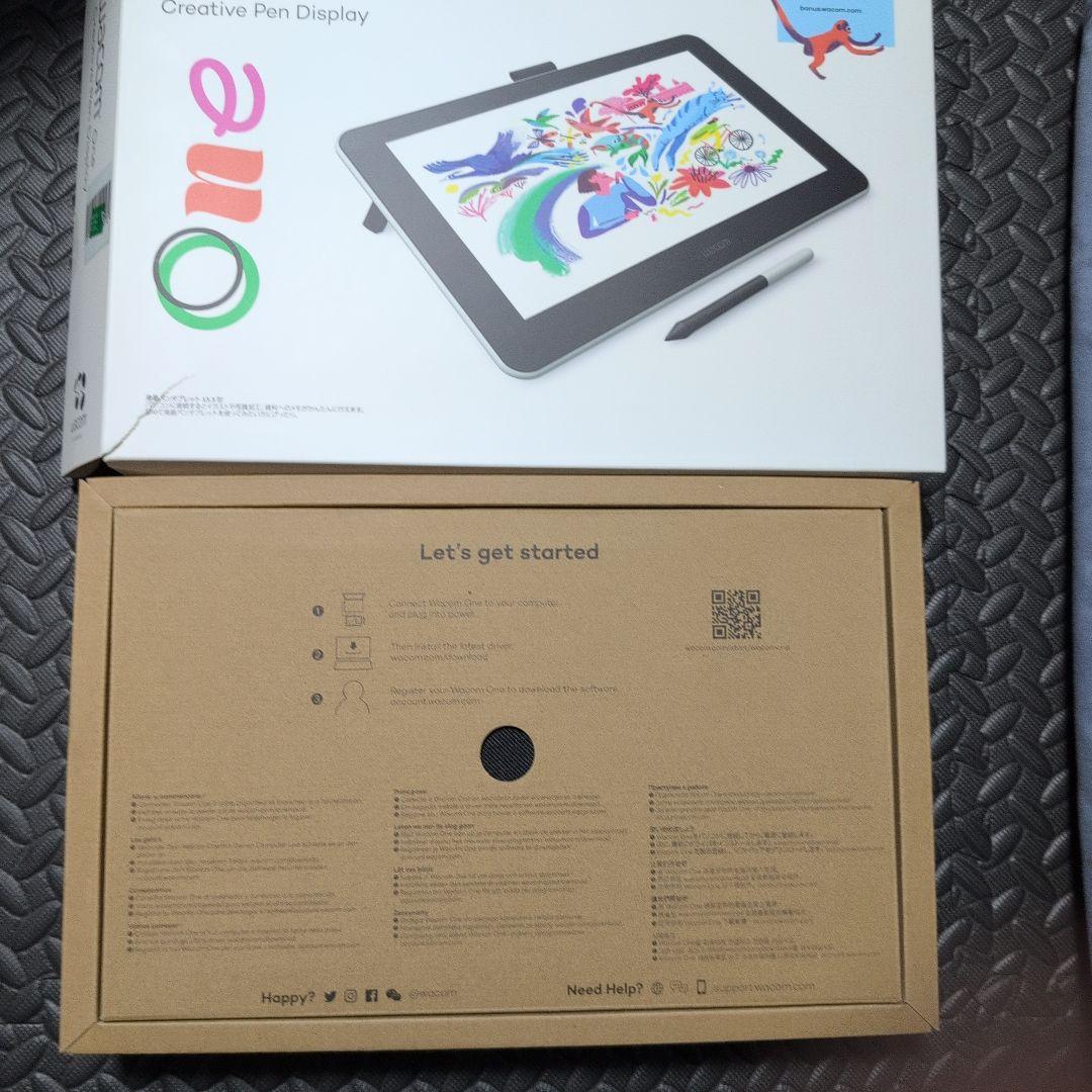 Wacom One Creative Pen Display 本体　付属品付き