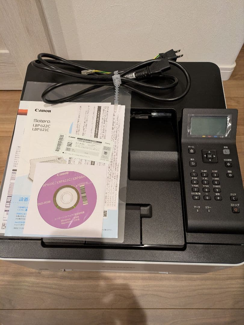 印刷138枚 Canonキヤノン LBP621C A4 カラーレーザープリンター