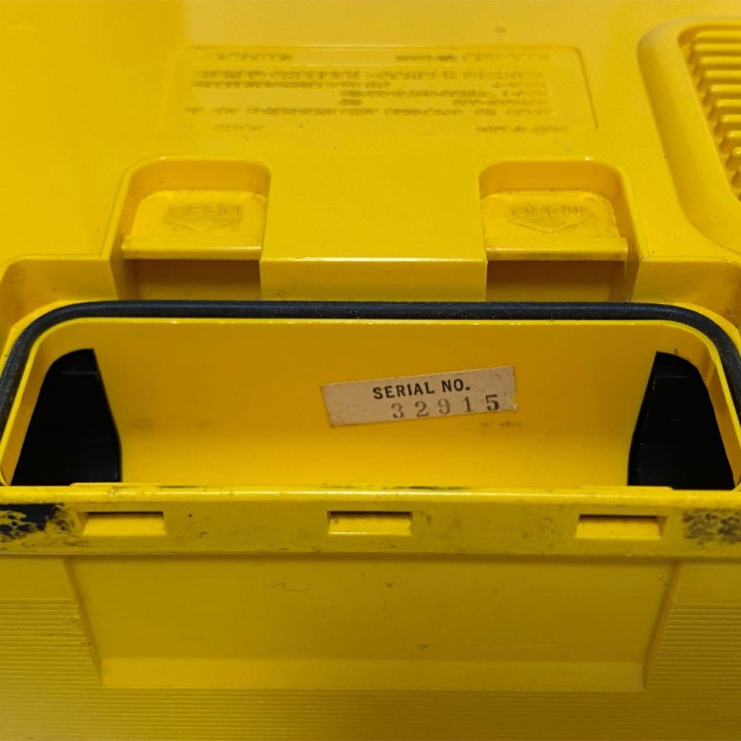 希少 動作品 SONY SPORTS CFS-V75 イエロー ラジカセ