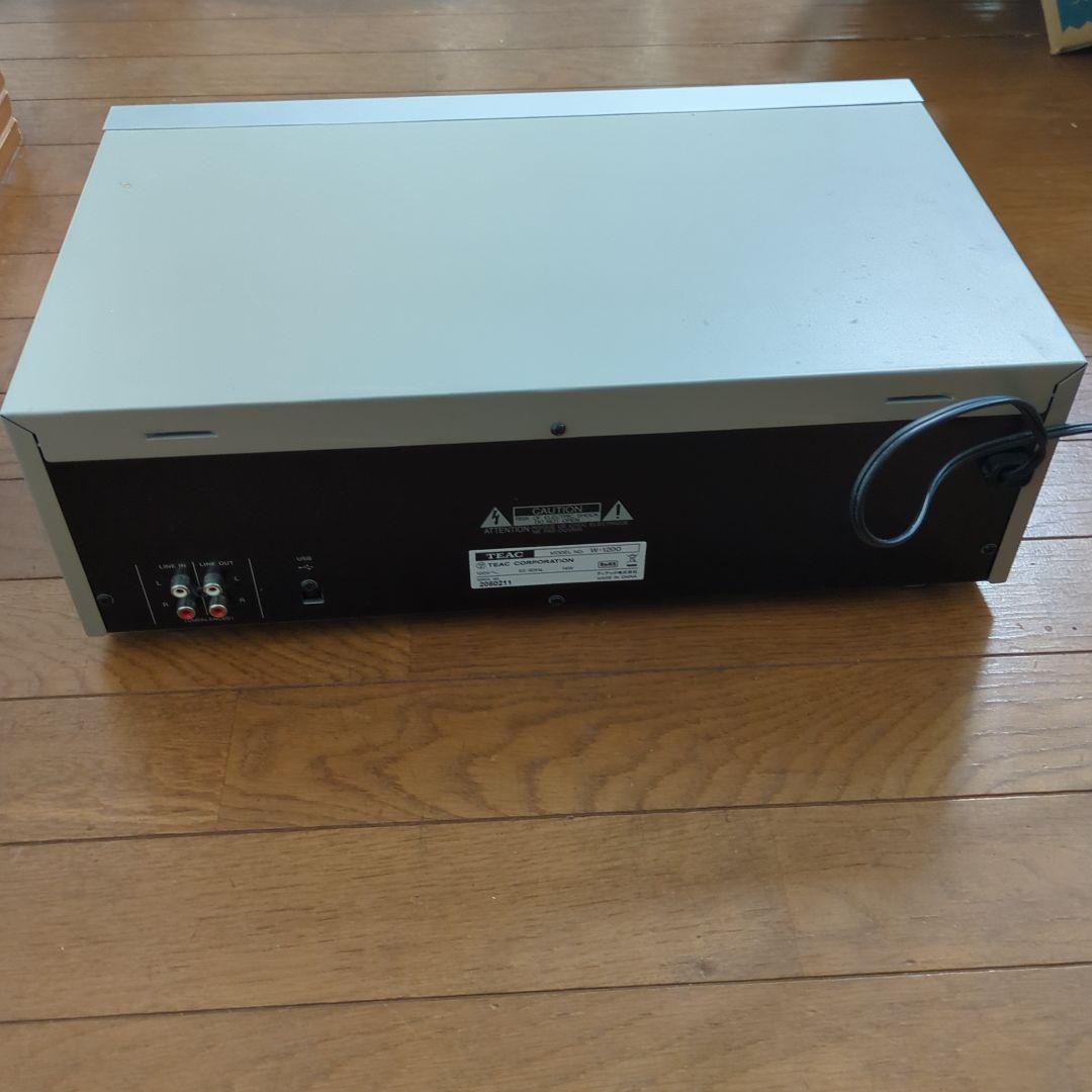 TEAC W-1200 ダブルカセットデッキ