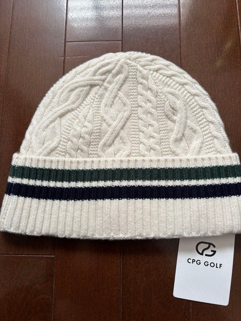 新品タグ付き!CPG GOLFニットキャップ