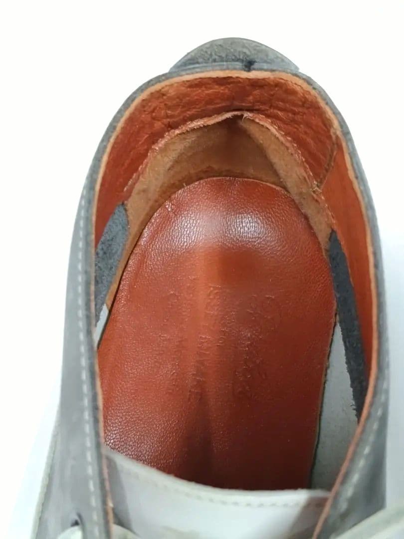 【希少】イッセイミヤケ × パラブーツ ブーツ ホワイトグレー　25.5～26㎝