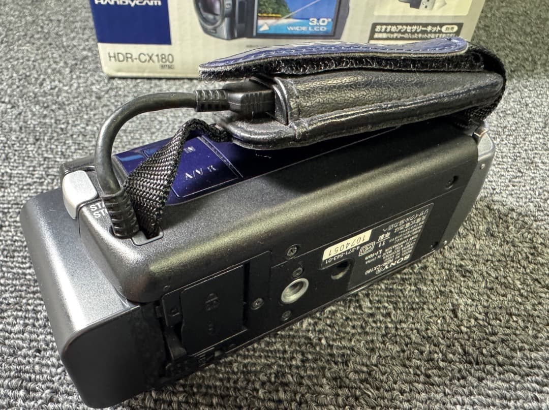 SONY　ハンディーカム　HDR-CX180（ブルー）デジタルビデオカメラ