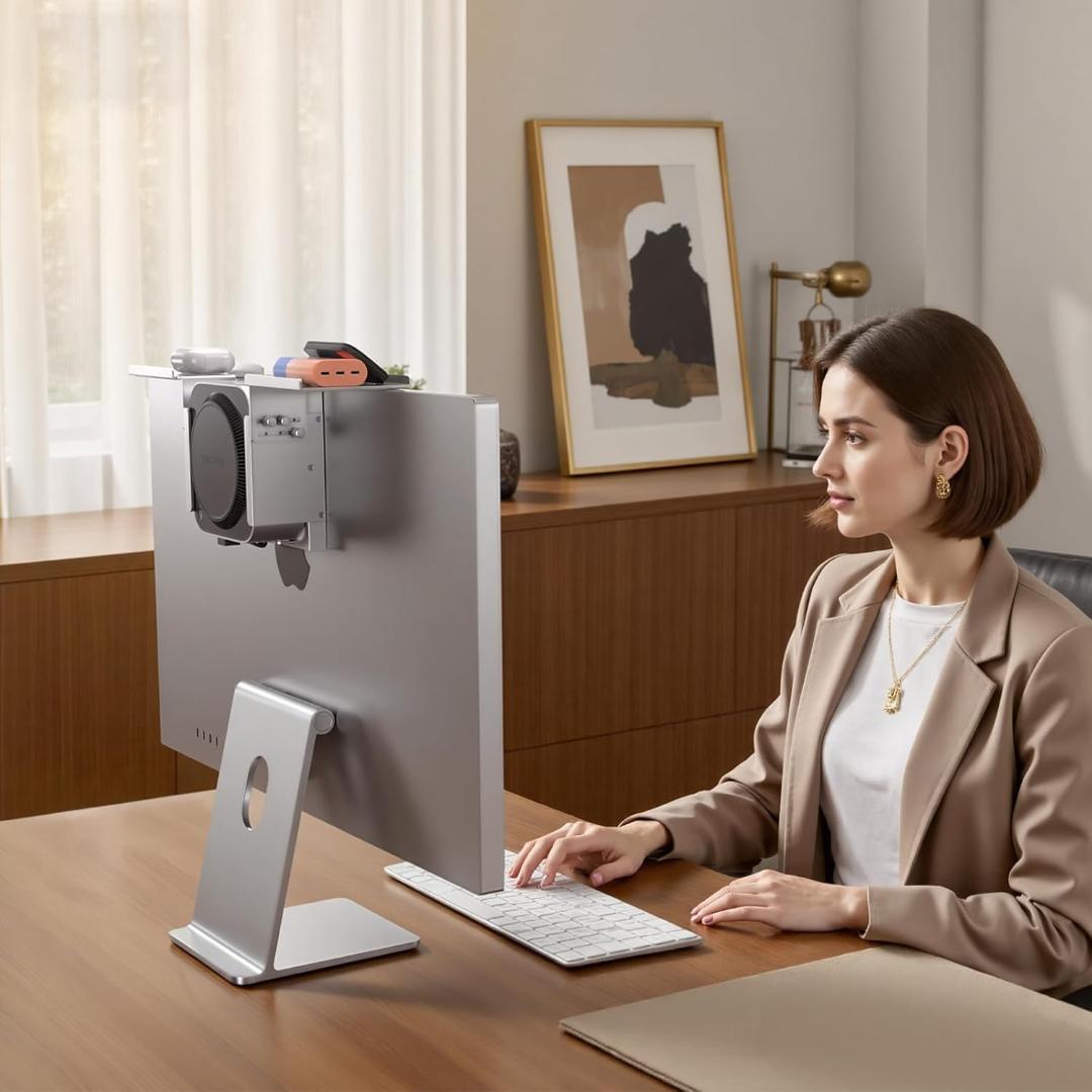 PULWTOP ドッキングステーション Mac Mini VESAマウント対応