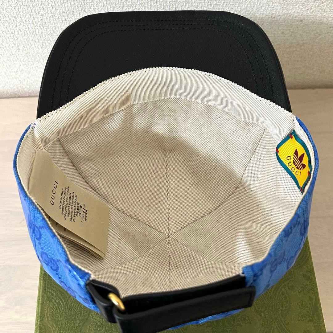 グッチ×アディダス コラボキャップ