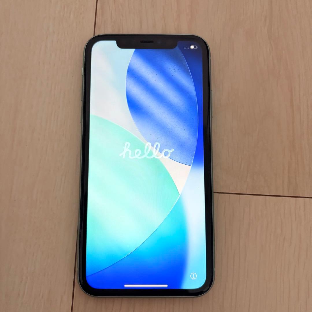 Apple iPhone11 64G SIMフリー グリーン