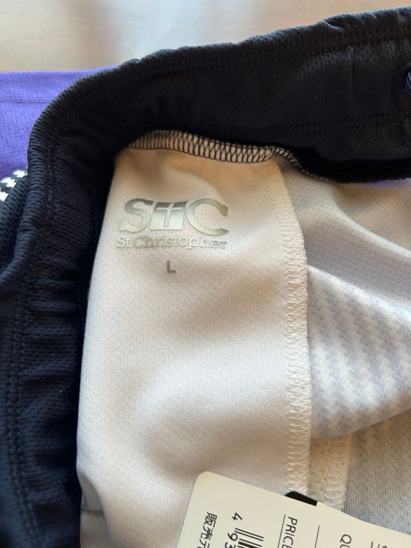 セントクリストファー テニスウェア　紫柄スコート　Lサイズ　新品