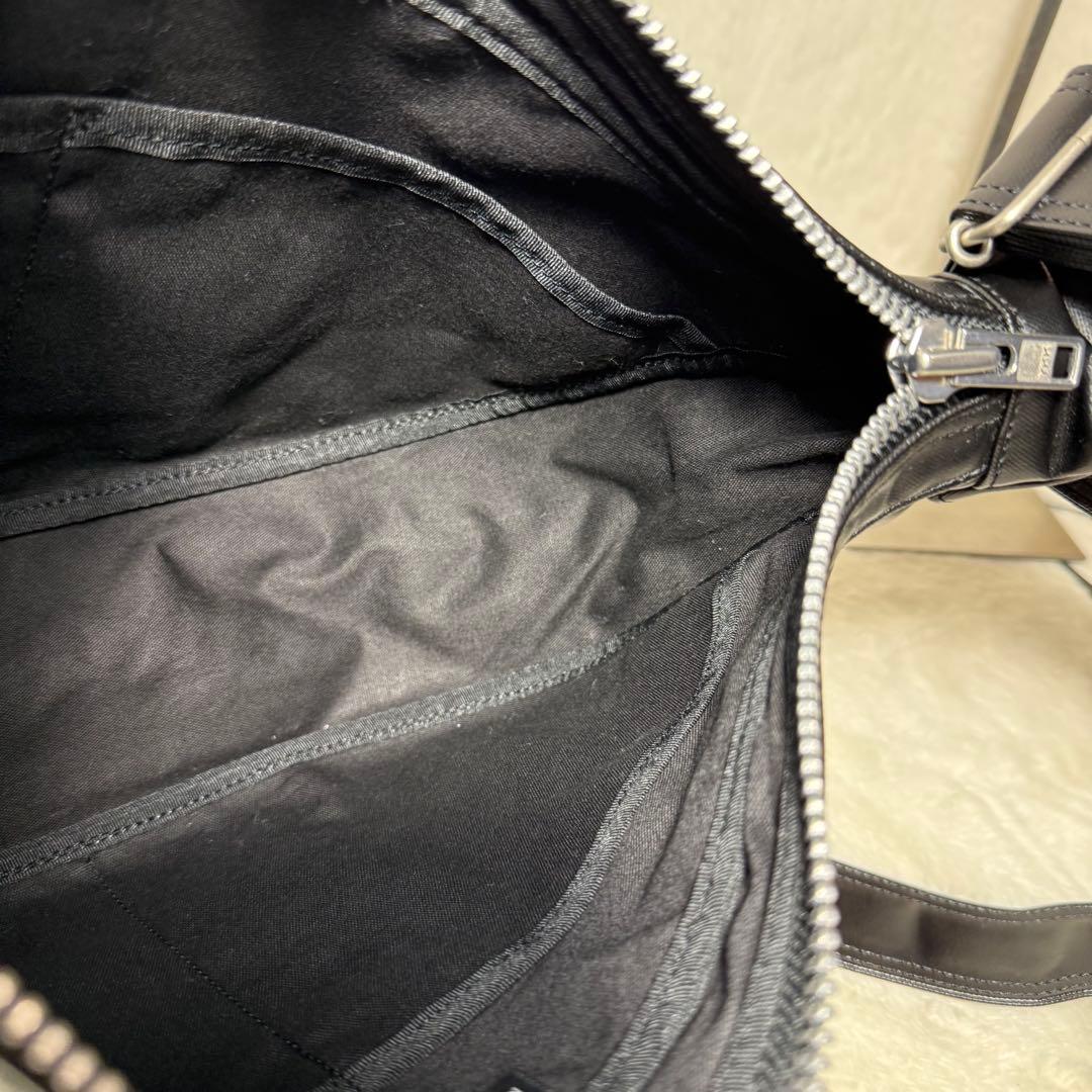 美品　現行タグ ポーター フリースタイル ショルダーバッグ ブラック