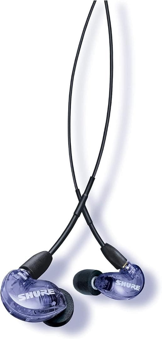 SHURE SE215 有線イヤホン【パープル】