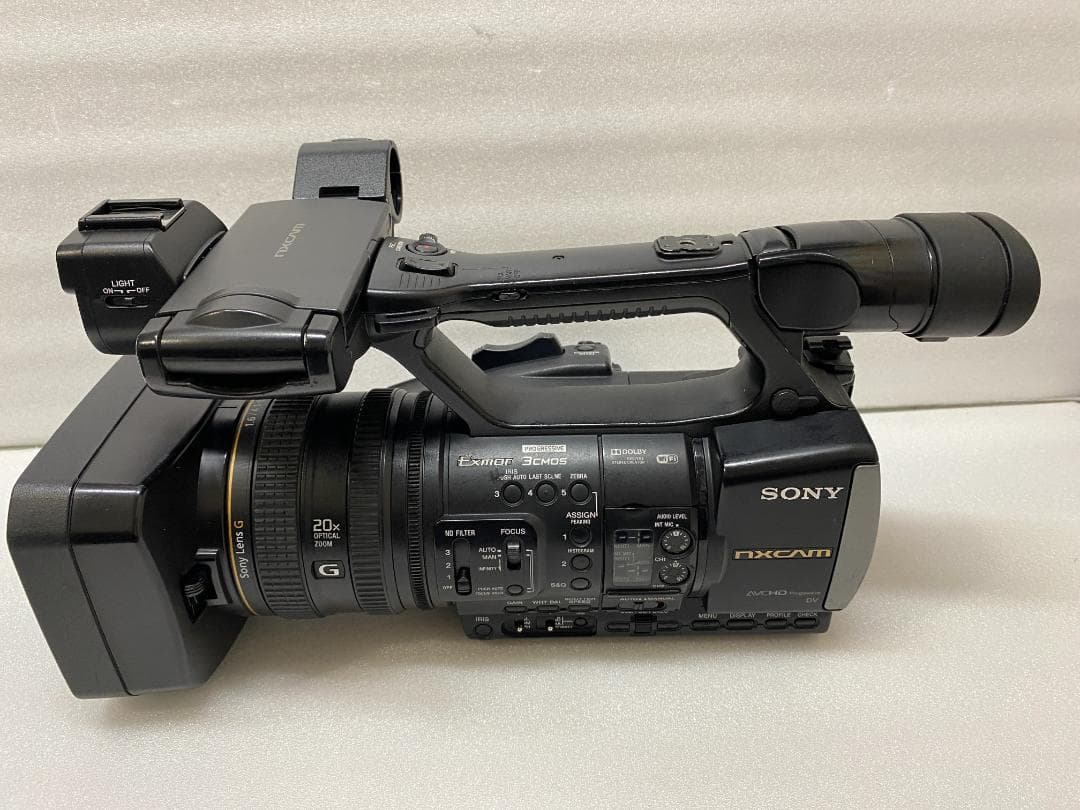 SONY ソニー HXR-NX3 NXCAM 業務用　HDビデオカメラ　動作品