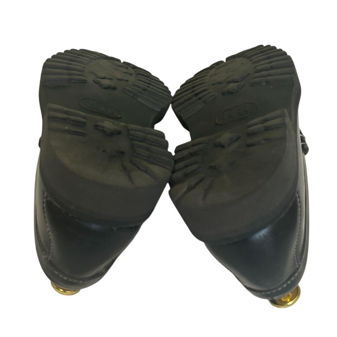 NG.H.BASS ローファーホワイトステッチ タンクソール 25