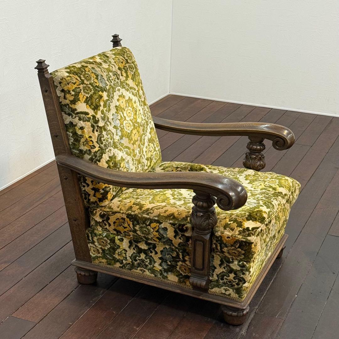 H110K59a 神戸洋家具 永田良介商店 1人掛けソファ