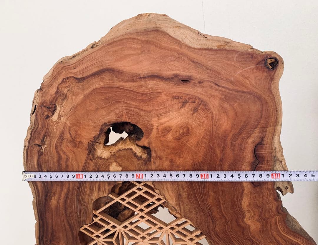 屋久杉衝立　和モダン　日本製　匠の技