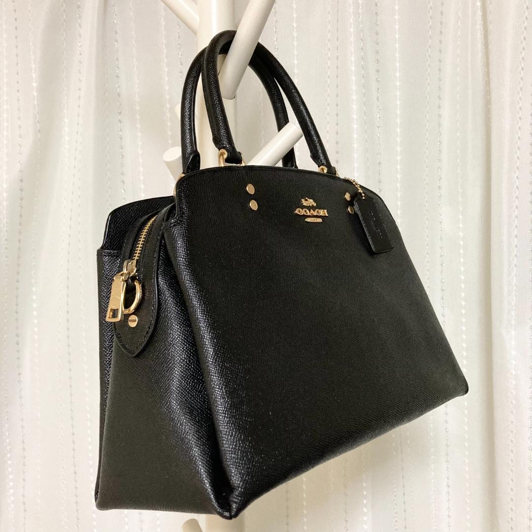 COACH　リリー キャリーオール ラージ　ショルダートートバッグ　ブラック