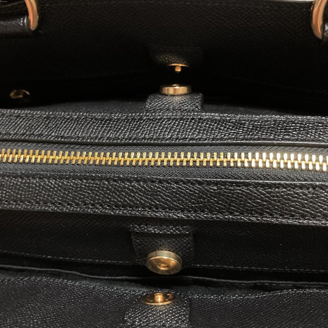 COACH　リリー キャリーオール ラージ　ショルダートートバッグ　ブラック