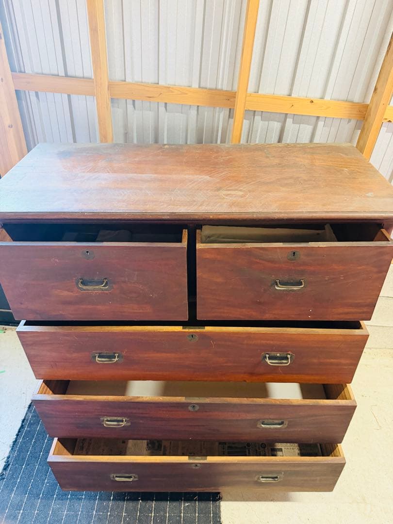 福岡発 昭和レトロ 整理タンス 民藝家具 収納 引き出し 和タンス 婚礼タンス