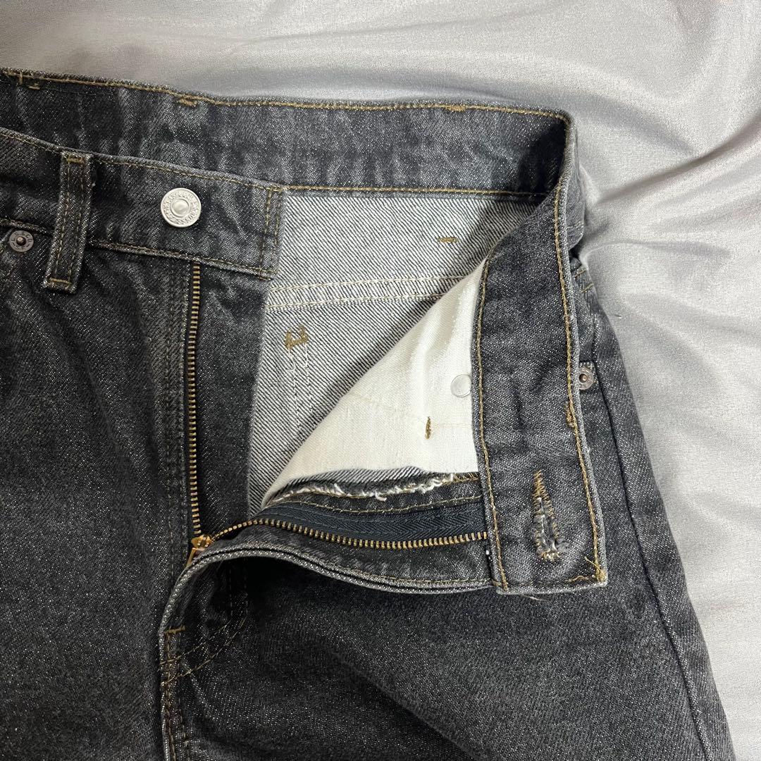90s Levi's 505 USA製 ブラックデニム