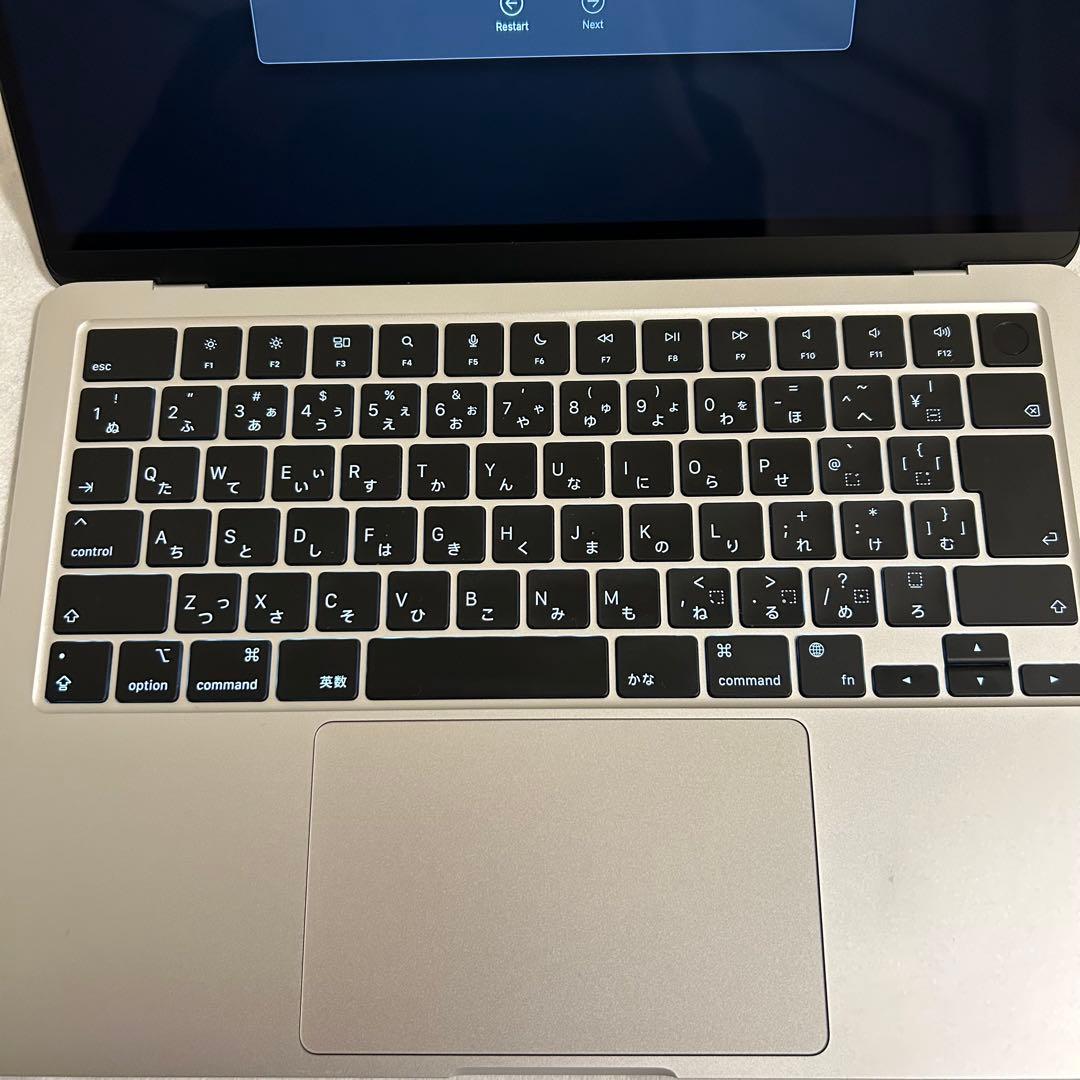 【箱・付属品有】MacBook Air M2モデル 13インチ シルバー