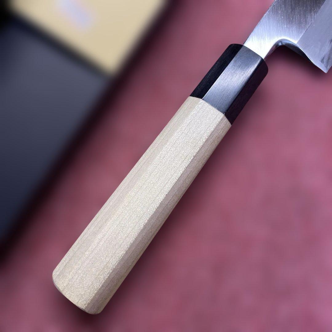 青二鋼　切付型特製万能和包丁　195㎜ 6.5寸