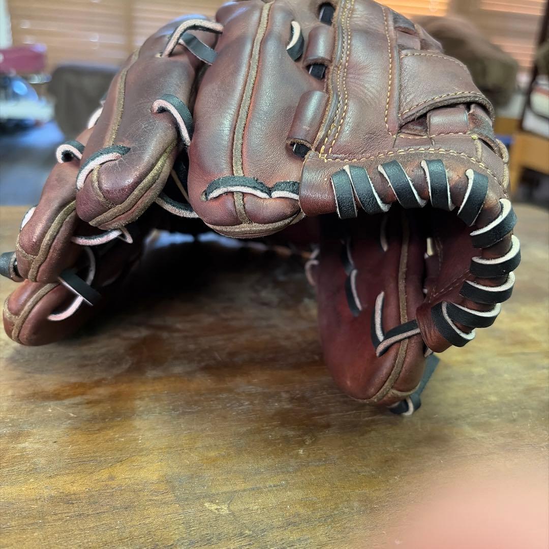 ミズノ 硬式グローブ ブラウン