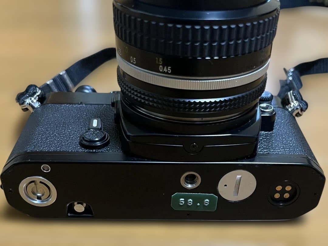 Nikon FE一眼レフカメラ 50mm f/1.4