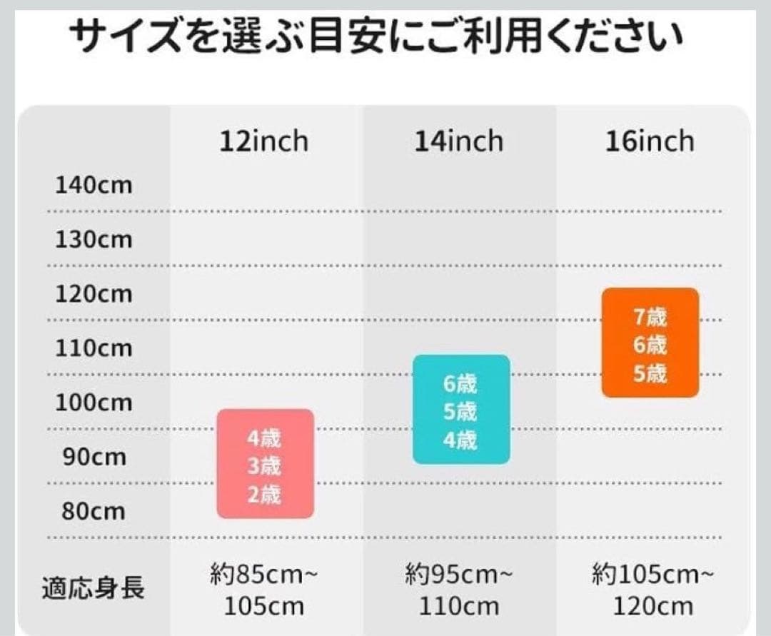 子供用自転車　高炭素鋼フレーム 16インチ　簡単組立　ブルー　Ｂ型　補助輪付