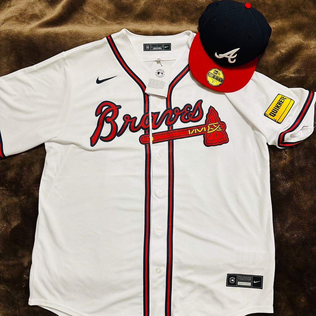 【3点セット】MLB アトランタブレーブス アクーニャjr ユニフォーム