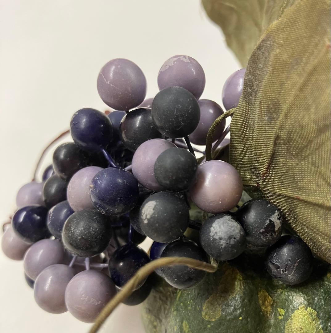 カネコイサオ 南瓜と葡萄のコサージュ