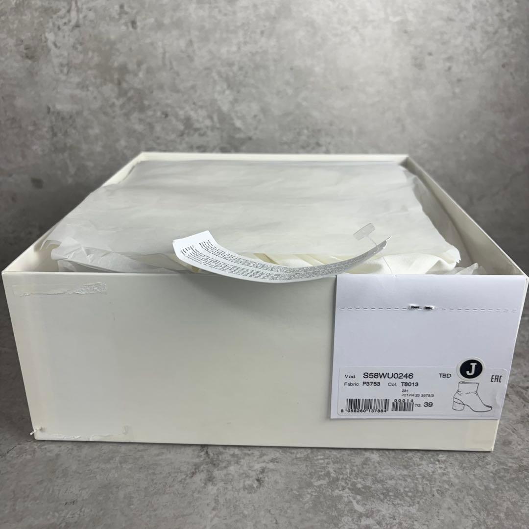 メゾンマルジェラ　Margiela タビTABI 23SS 39 ブラック