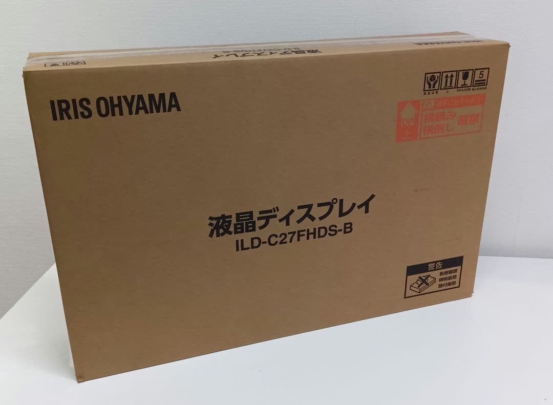 IRIS OHYAMA 27インチ液晶ディスプレイ ILD-C27FHDS-B