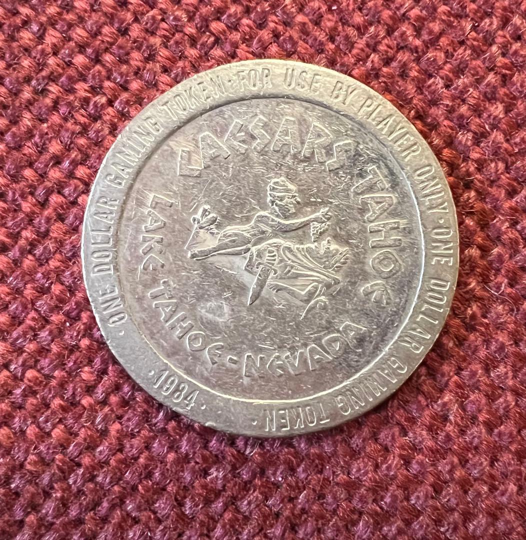 Caesars Tahoe 1ドル 1984年発行