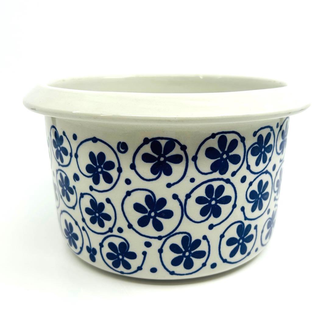 ベングト・バークランド グスタフスベリ　ブルーフラワーのボウル 1971年