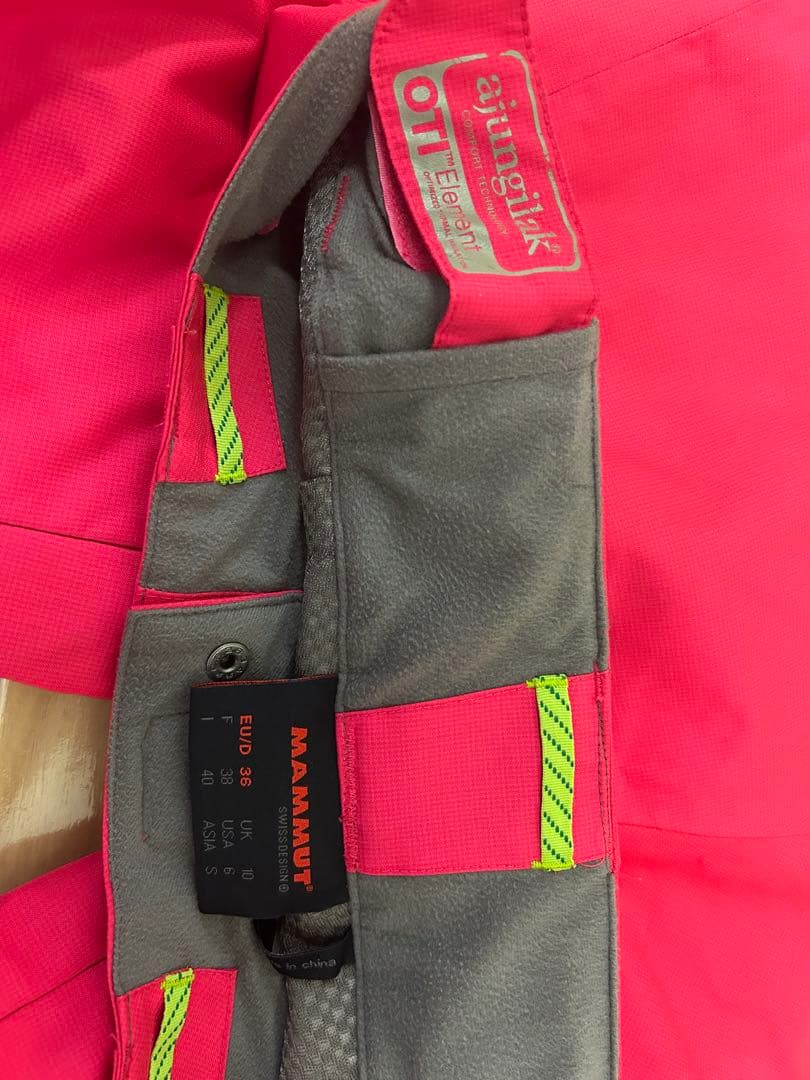 マムートスキーウェア 上下セット 手袋、帽子セット　DRYtech