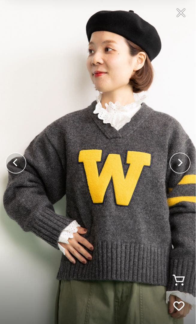 dot and stripes child woman フリル　ブラウス