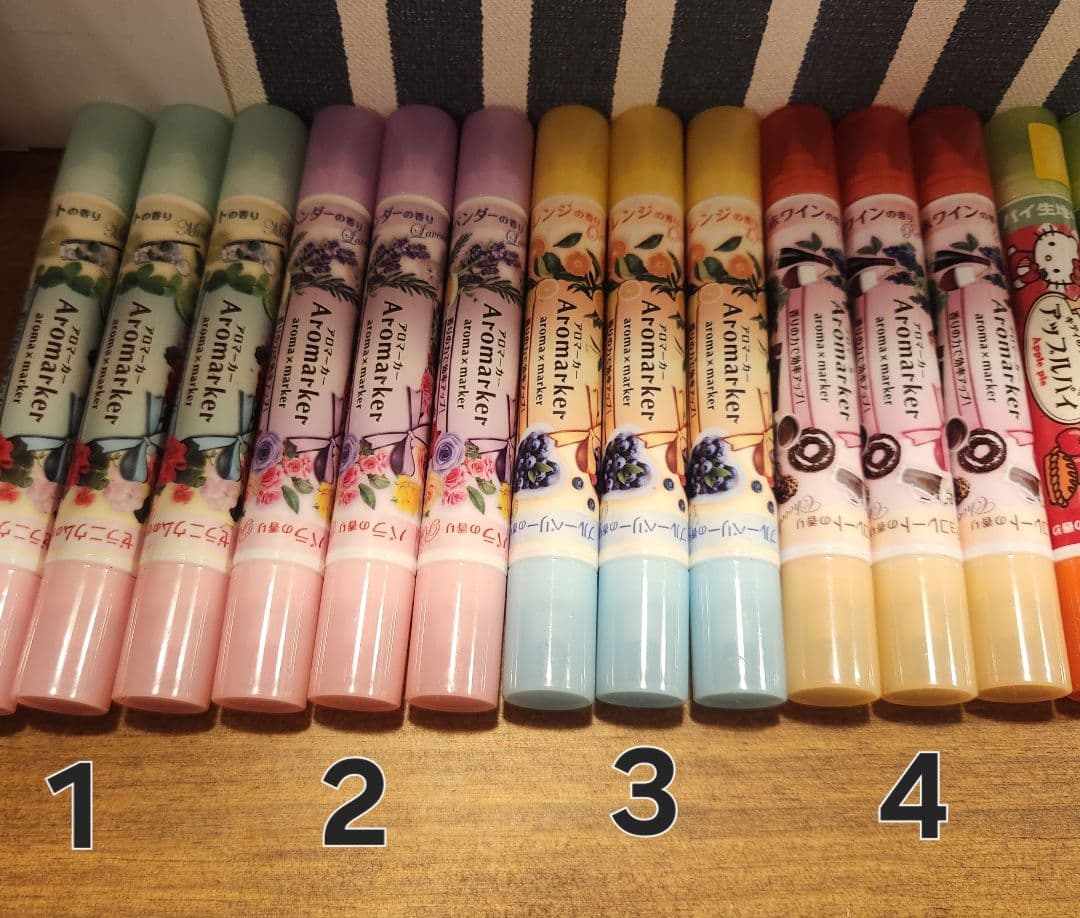 【ばら売りOK】お菓子 香り付き カラーマーカー【組み合わせ自由】
