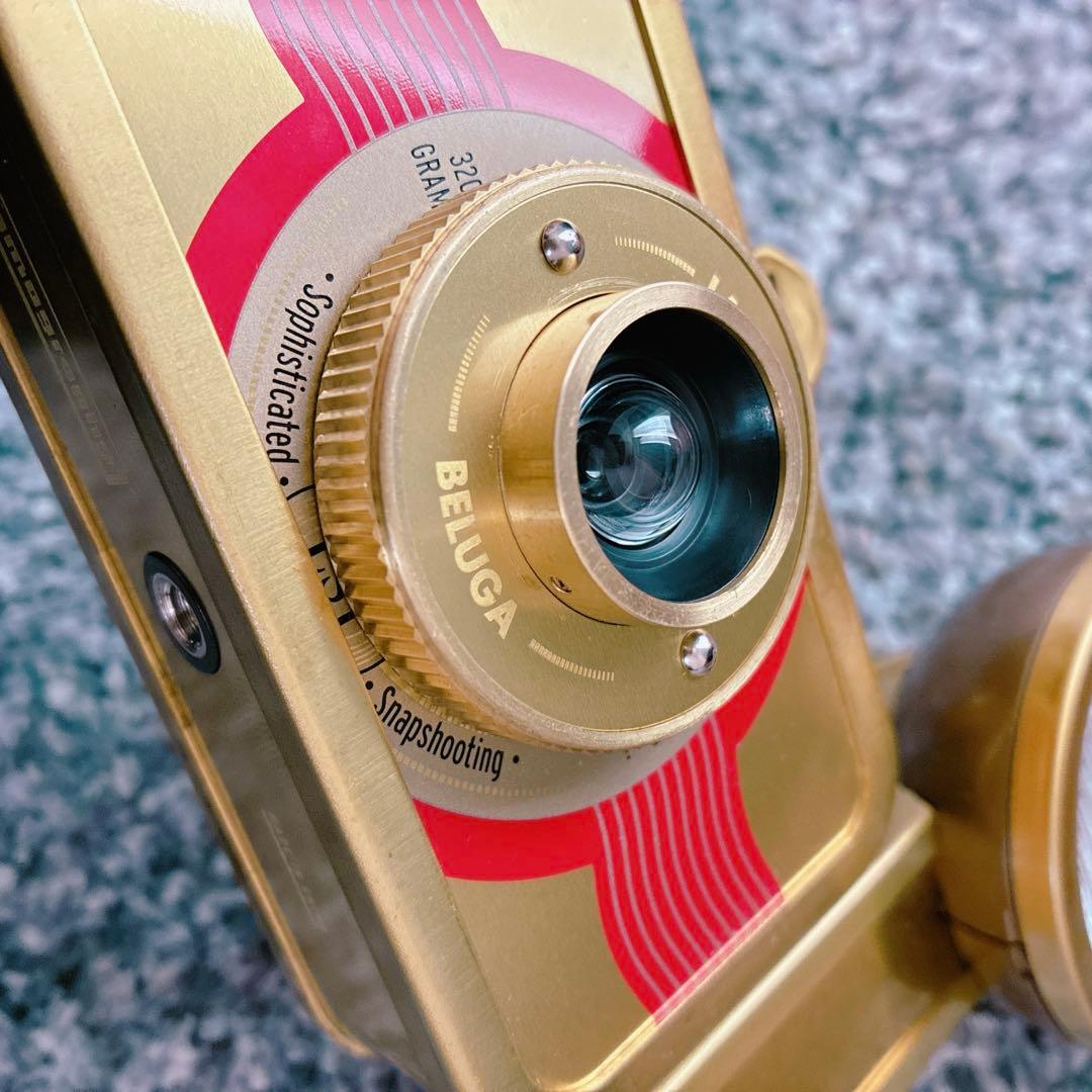 ロモグラフィー　ベルーガ　オイルサーディン缶 メタル　真鍮製　35mmカメラ