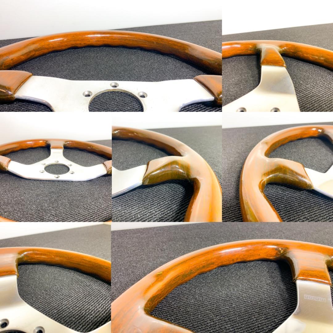 MOMO モモ ヴェローチェ ウッドステアリング 35cm ダークウッド