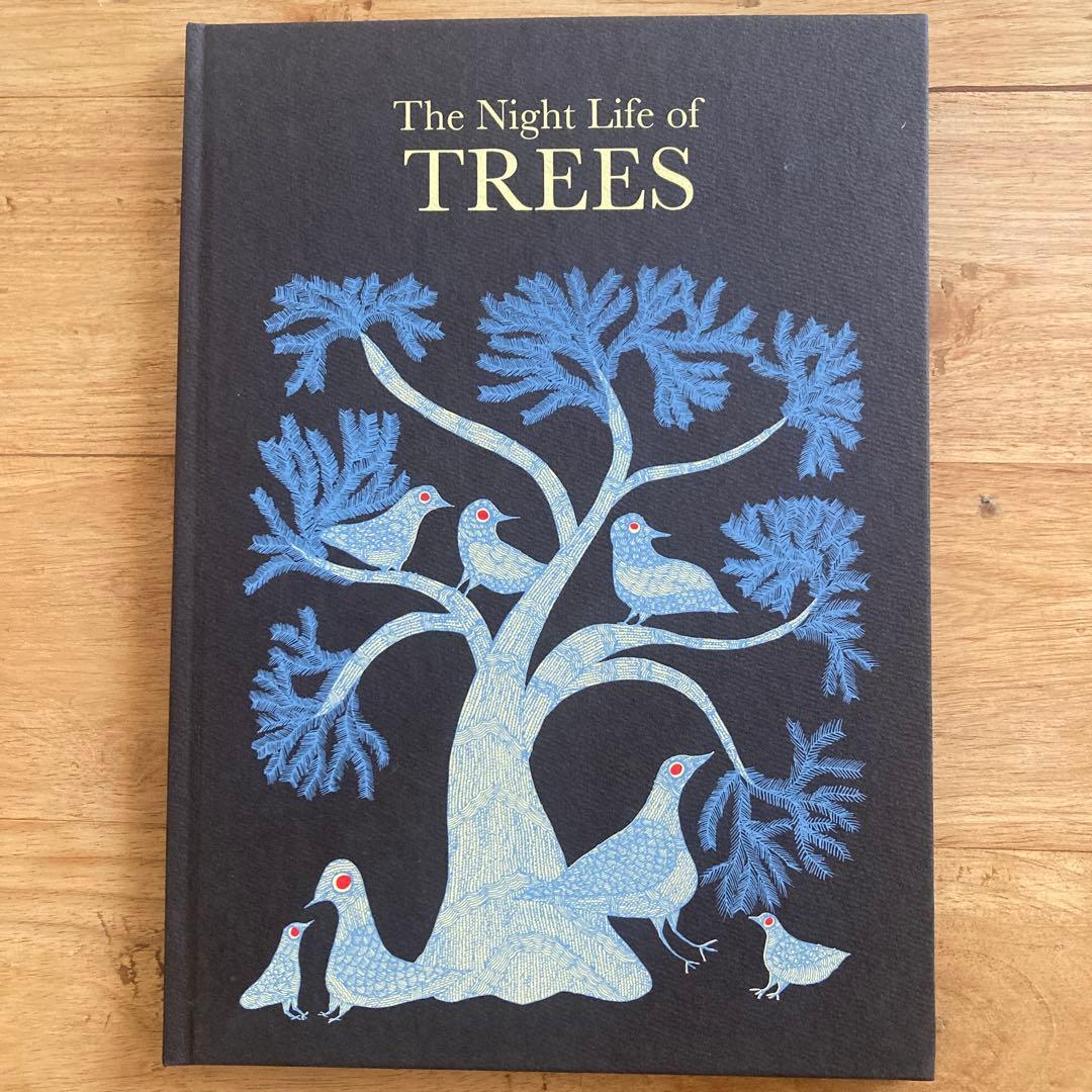 タラブックス 英語版 ハンドメイド 夜の木 インド 新品 絵本 アート 版画