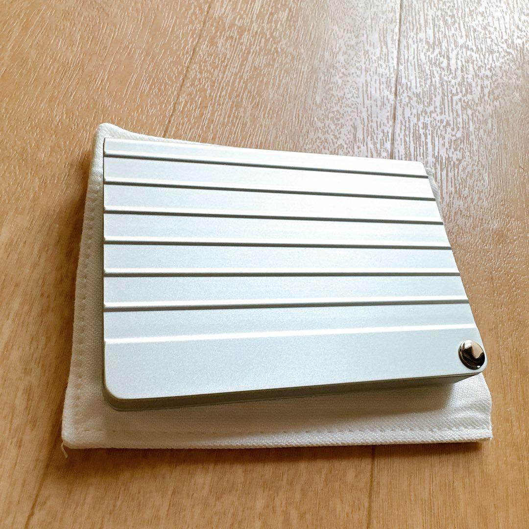RIMOWA アルミニウム 名刺入れ シルバー リモワ カードケース