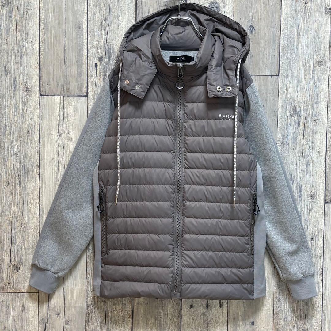 ラグジュ　LUXE/R ジャケット ダウン　2way フード脱着　切り替え