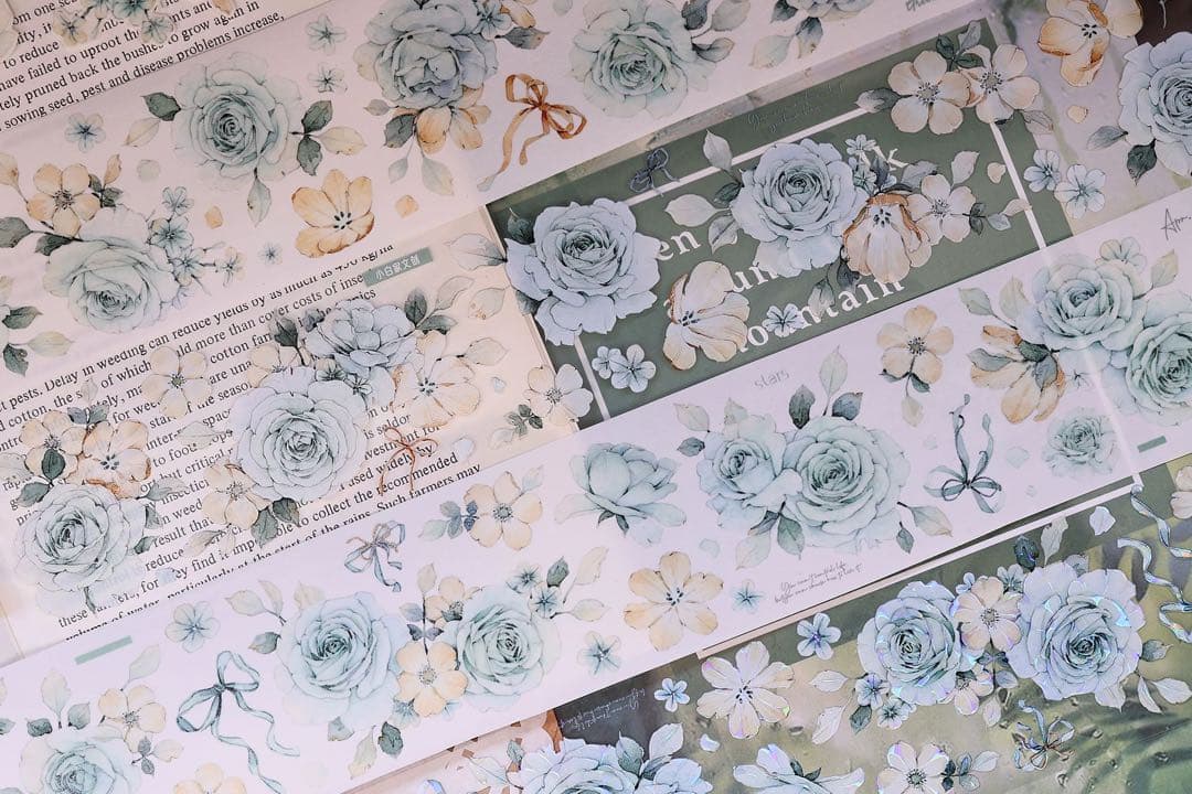 小白家文創《晴空》海外マスキングテープ　マステ 【2502】