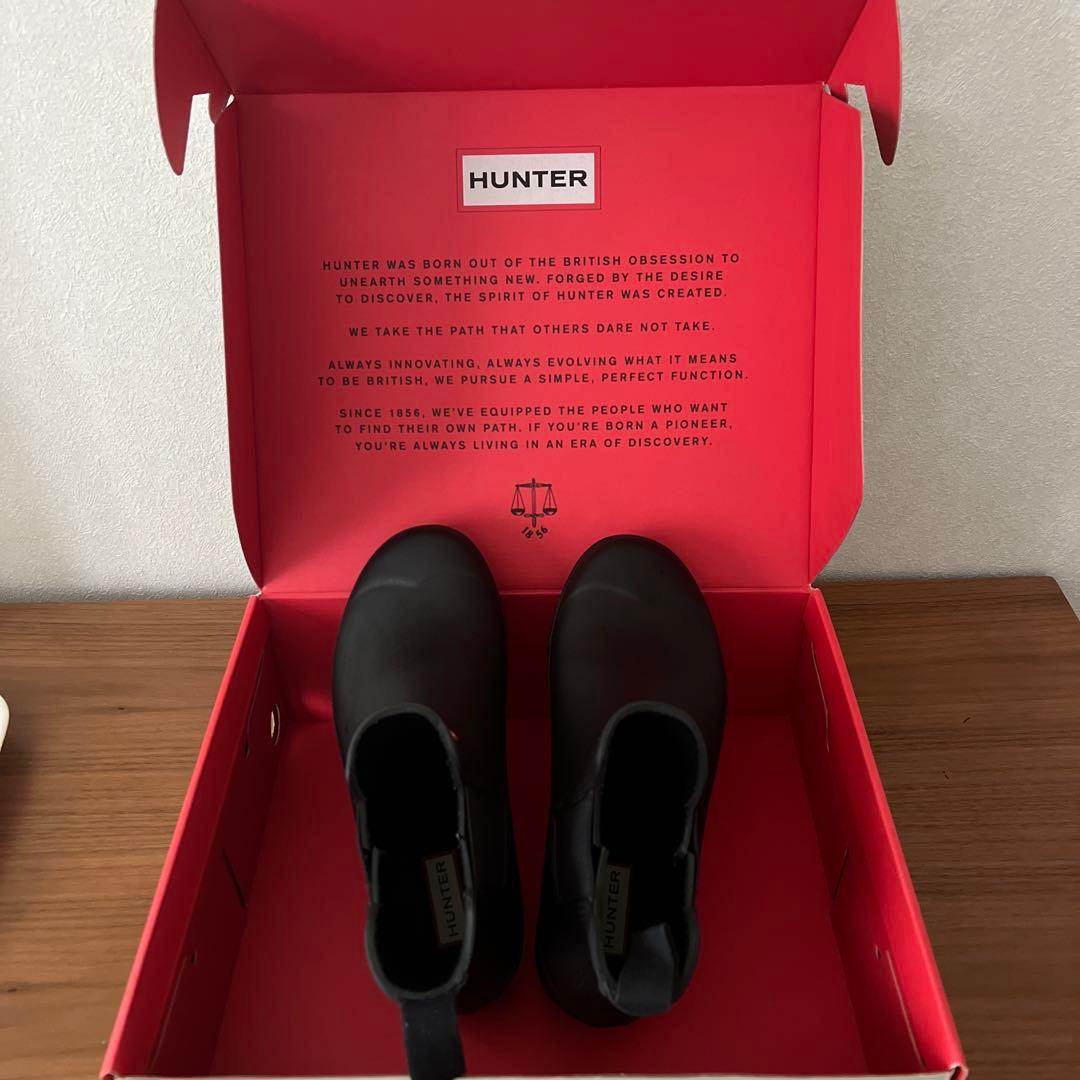 HUNTER 〔ハンター] レインブーツ レディース オリジナルチェルシー
