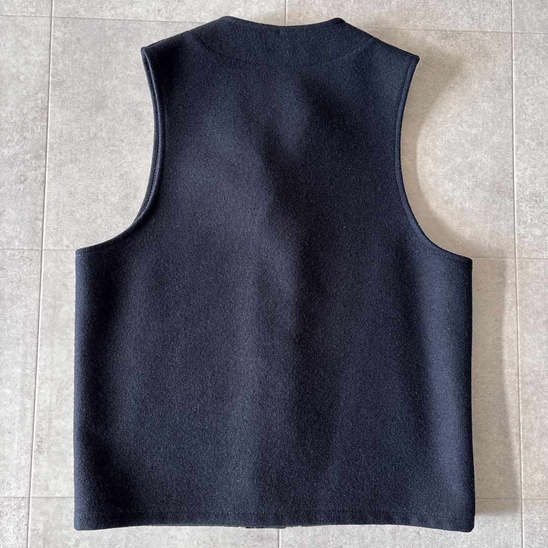 USA製 極美品 フィルソン マッキーノウール ベスト 38 ネイビー
