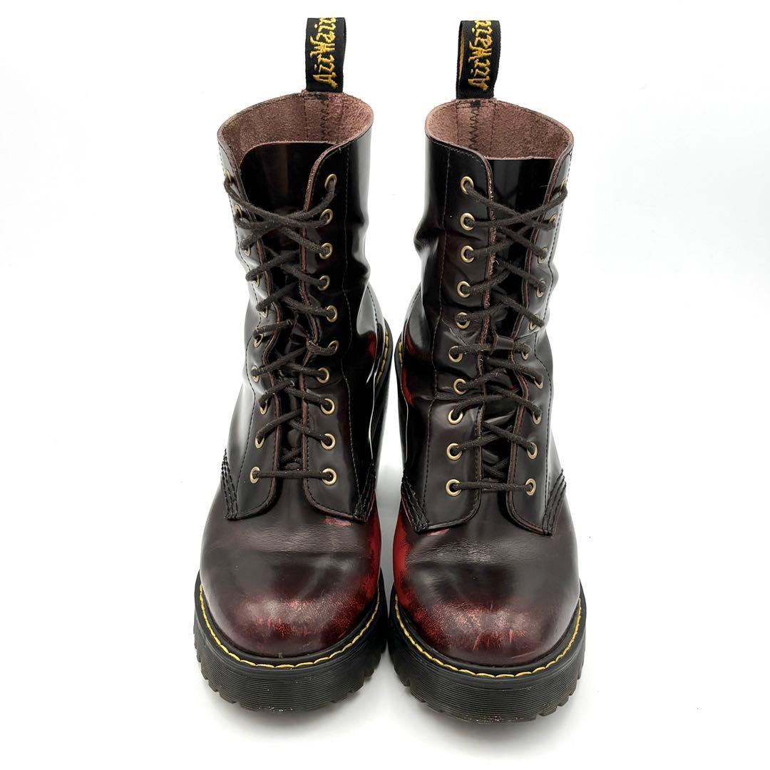 【美品】ドクターマーチン KENDRA 厚底ヒールブーツ