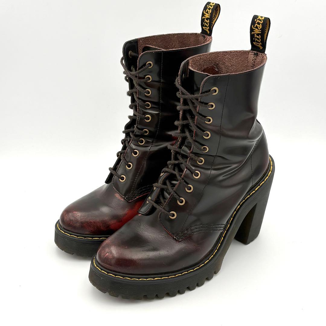 【美品】ドクターマーチン KENDRA 厚底ヒールブーツ